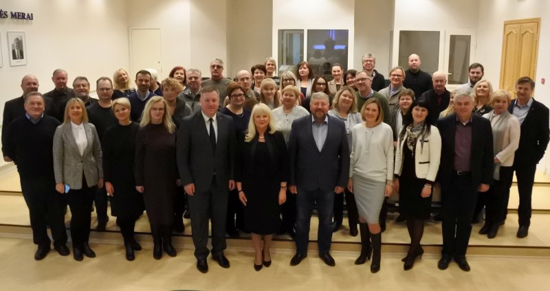 Visagine lankėsi Šiaulių rajono savivaldybės delegacija