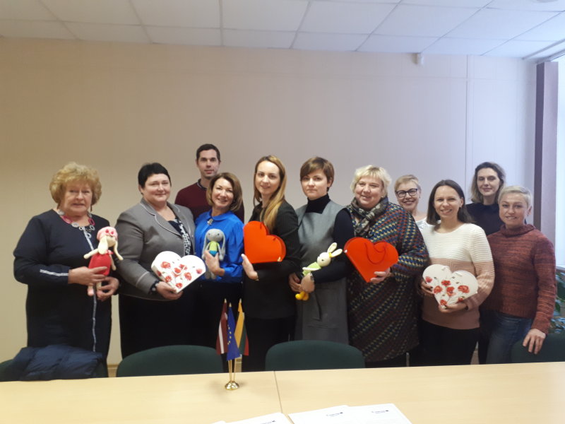 Projekto „Healthylife“ valdymo administracinės grupės susitikimas Visagine