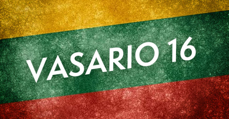 Vasario 16-oji – Lietuvos valstybės atkūrimo diena