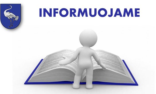 Visuomenės informavimas apie numatomą šilumos tinklų rekonstravimo projektą