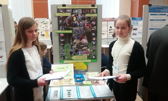 Visaginietės – šalies gamtamokslinio tiriamųjų darbų konkurso laureatės