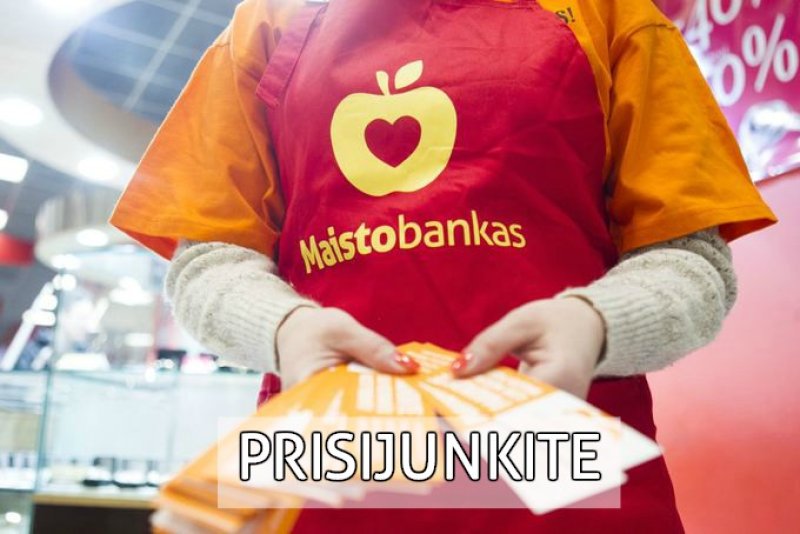 „Maisto bankas“ kviečia dalyvauti pavasarinėje akcijoje