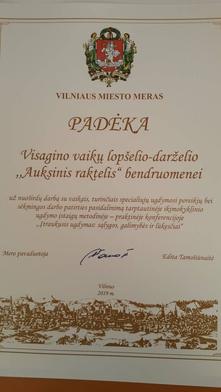 Svarbus kiekvienas vaikas