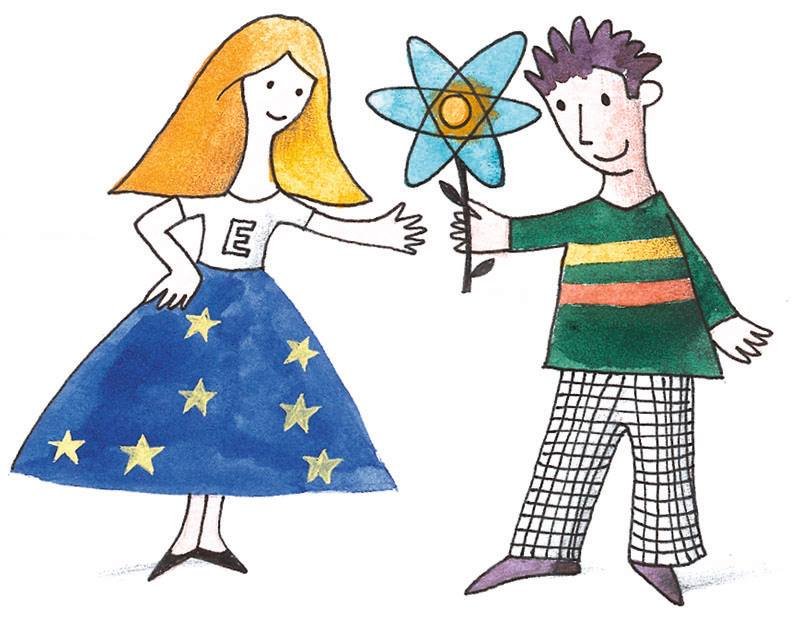 kviečiame į Lietuvos karikatūristų darbų parodos „Kai 2004 m. gegužės 1 d. Lietuva atsibudo ne...