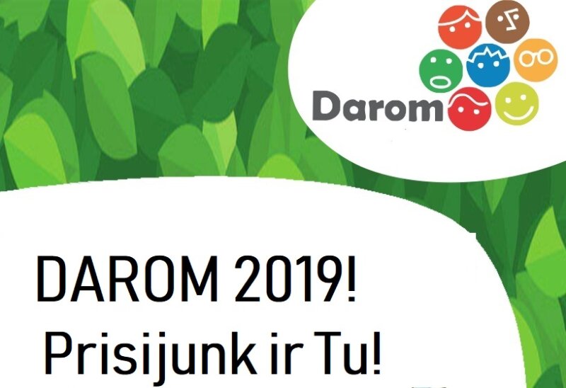 Visaginas jungiasi prie tvarkymosi akcijos „DAROM 2019“