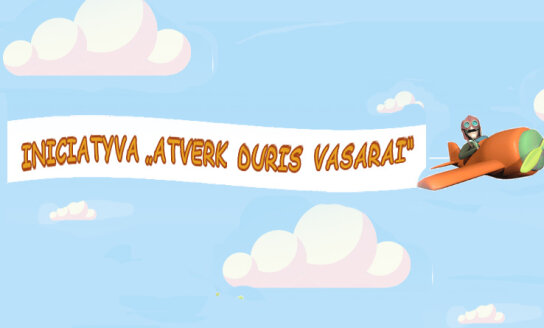 Kviečiame dalyvauti projekte „Atverk duris vasarai“