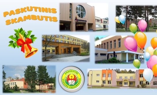 Paskutinio skambučio šventės Visagino ugdymo įstaigose