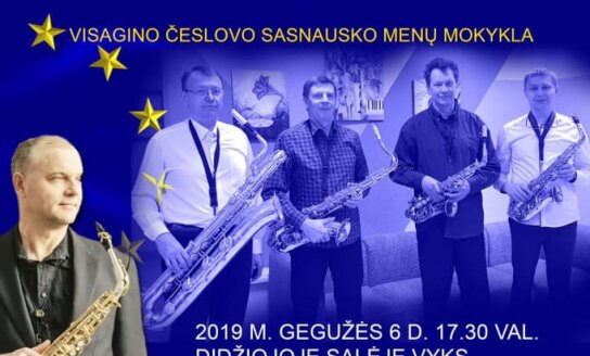 Kviečiame į saksofonistų koncertą