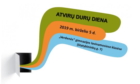 „Verdenės“ gimnazija kviečia į Atvirų durų dieną