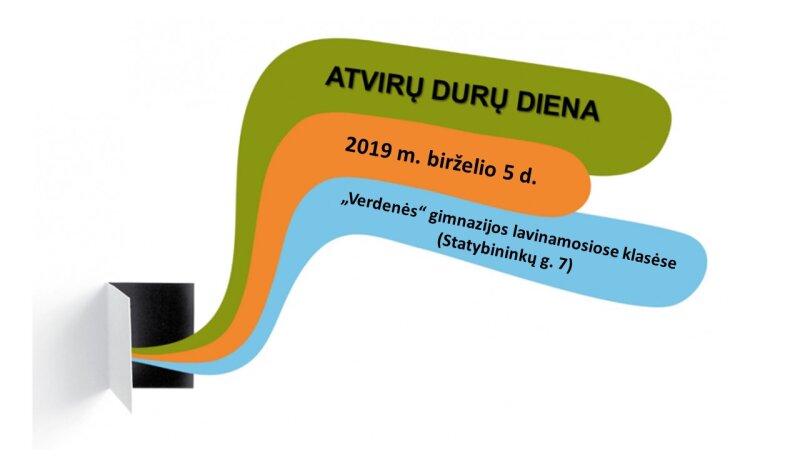 „Verdenės“ gimnazija kviečia į Atvirų durų dieną
