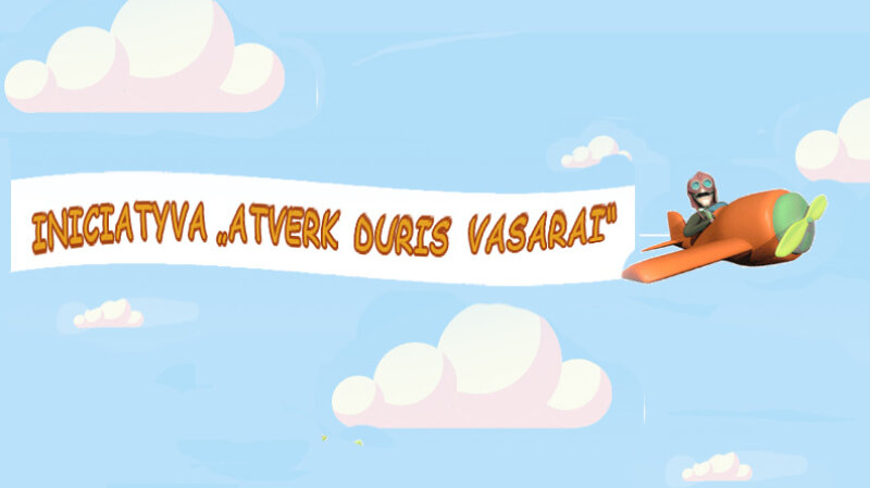 Kviečiame dalyvauti projekte „Atverk duris vasarai“