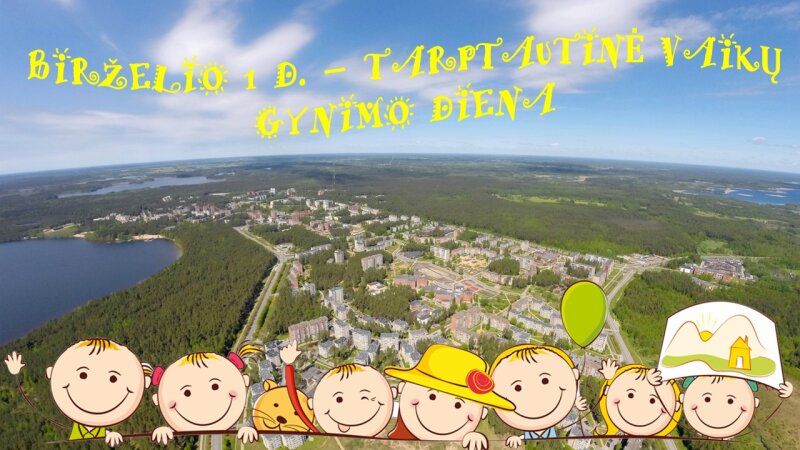 Birželio 1 d. – Tarptautinė vaikų gynimo diena 
