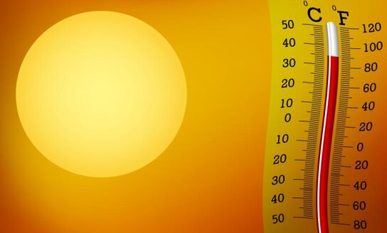 Perspėjimas apie pavojingą meteorologinį reiškinį – karštį