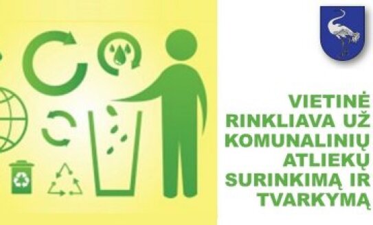 Rinkliavos už atliekų tvarkymą mokėtojų dėmesiui