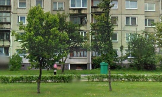 Želdinių kirtimas Veteranų gatvėje