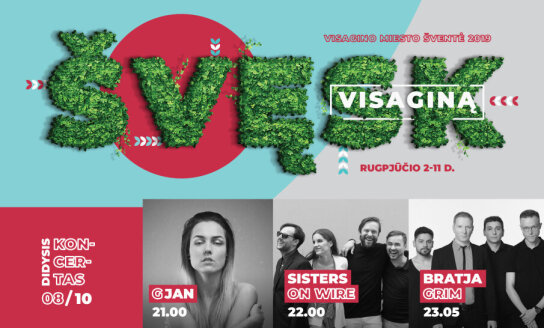 Švęsk Visaginą kartu su mumis!