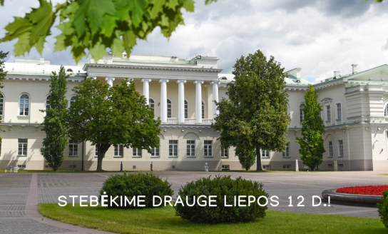 Liepos 12 d. 10.00 val. stebėkime drauge LR Prezidento Gitano Nausėdos inauguraciją 