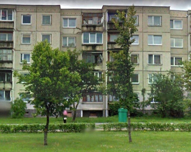 Želdinių kirtimas Veteranų gatvėje