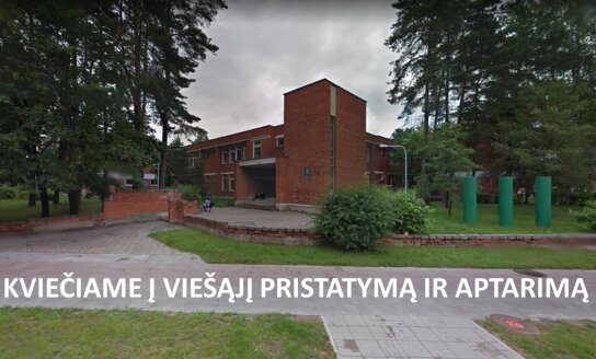 Teritorijos, esančios Vilties g. 3, Visagine, sutvarkymo darbų koncepcijų viešas pristatymas ir...
