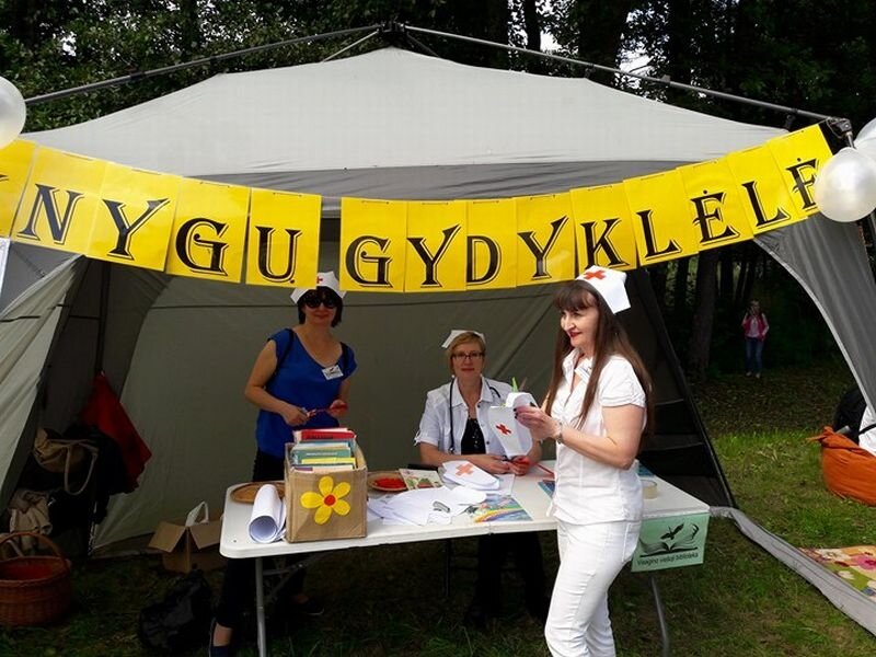 Edukacinė programa „Knygų gydyklėlė“ Ignalinoje