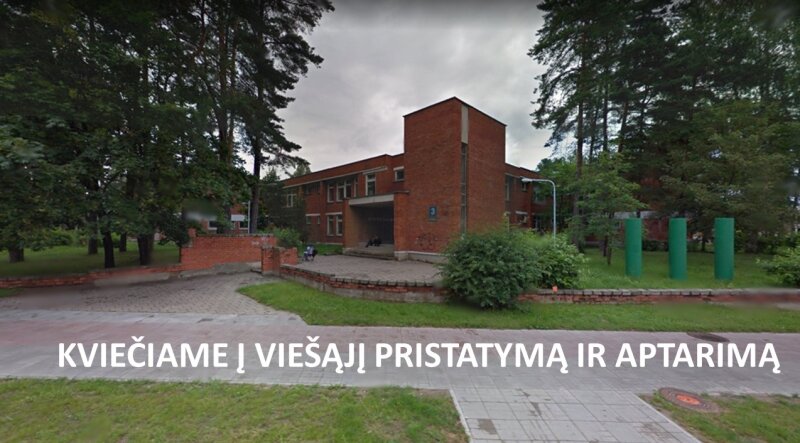 Teritorijos, esančios Vilties g. 3, Visagine, sutvarkymo darbų koncepcijų viešas pristatymas ir...