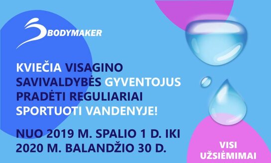 Kviečiame sportuoti nemokamai!