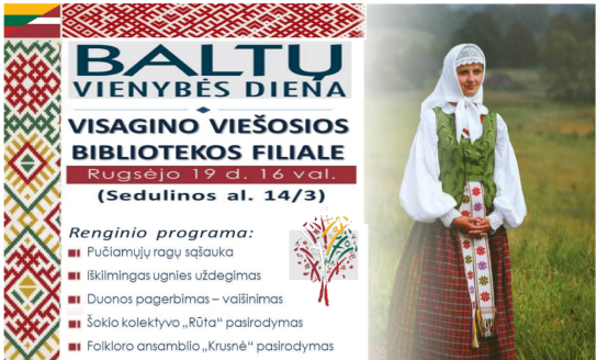 Kviečiame visus kartu paminėti Baltų vienybės dieną