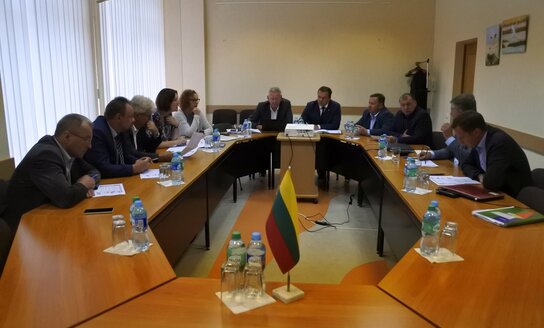 Visagine posėdžiavo URPT darbo grupė