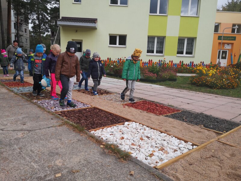 Lopšelyje-darželyje plėtojamos edukacinės erdvės