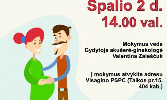 Mokymai mamoms ir tėčiams, laukiantiems kūdikio