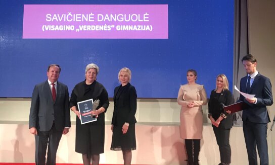 Sveikiname Danguolę Savičienę – inovatyviausią 2019 metų pradinių klasių mokytoją!