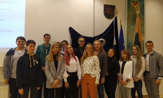Visagine įsteigtas Lietuvos moksleivių sąjungos skyrius