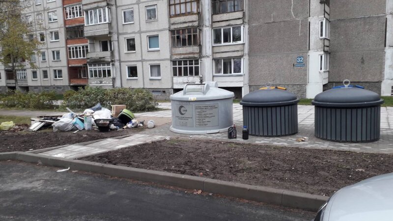 Nauji konteineriai nesukuria tvarkingesnės aplinkos Visagine