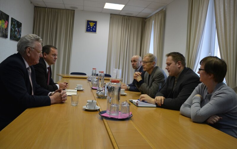 Visagino savivaldybės vadovai lankėsi Varėnos rajono savivaldybėje