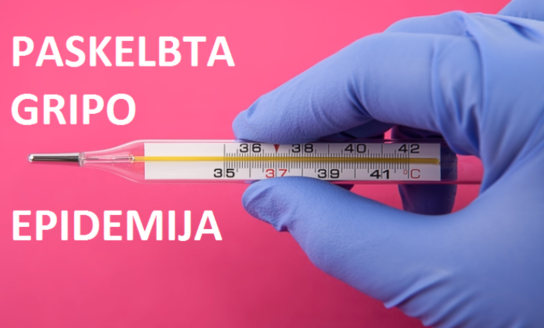 Dėmesio! Visagino savivaldybėje paskelbta gripo epidemija, kaip COVID-19 plitimo prevencijos,...