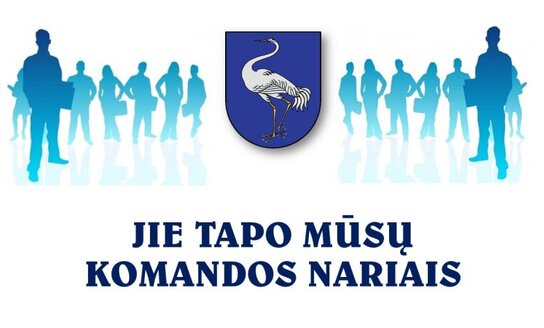Nauji darbuotojai administracijoje