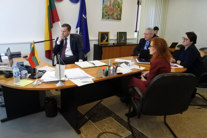 Telekonferencija su švietimo ir neformaliojo ugdymo įstaigų vadovais
