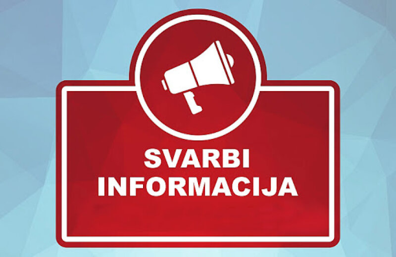 Svarbi informacija apie karantiną