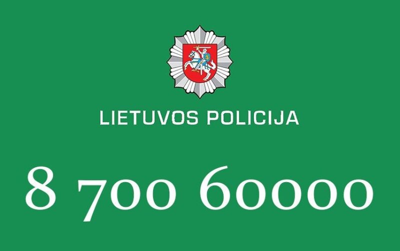 Jei turite klausimų, skambinkite telefonu 8 700 60000!!!