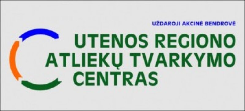 UAB „Utenos regiono atliekų tvarkymo centro“ informacija 