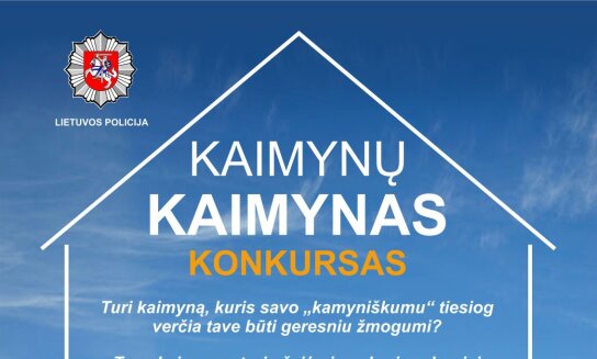 Dalyvaukite konkurse „Kaimynų kaimynas“
