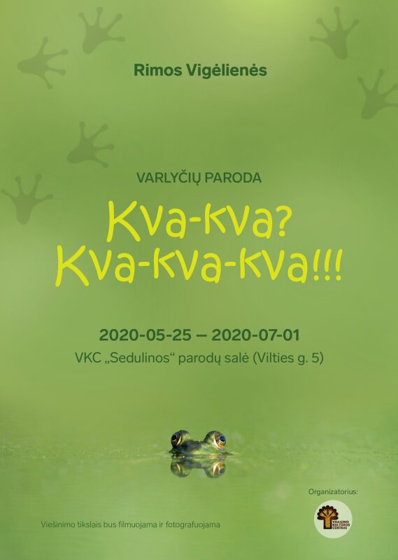 Kviečia varlyčių paroda „Kva kva? Kva kva kva!!!“