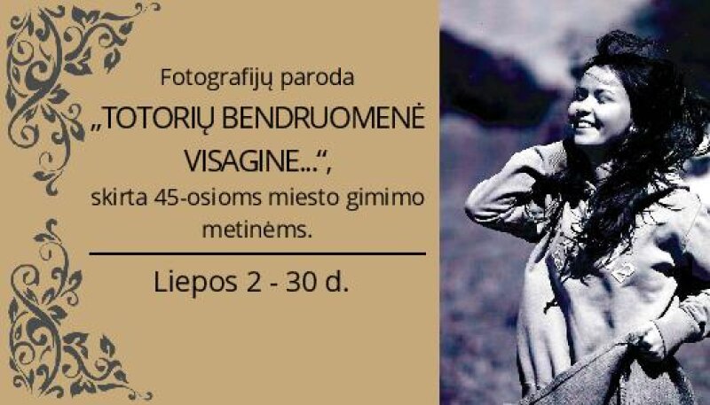 Fotografijų paroda „Totorių bendruomenė Visagine...“