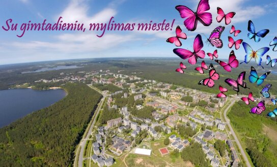 Su gimtadieniu, mylimas Visagine!