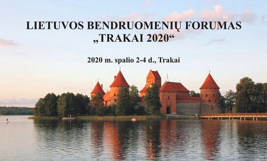 Kvietimas dalyvauti Lietuvos bendruomenių forume „Trakai 2020“