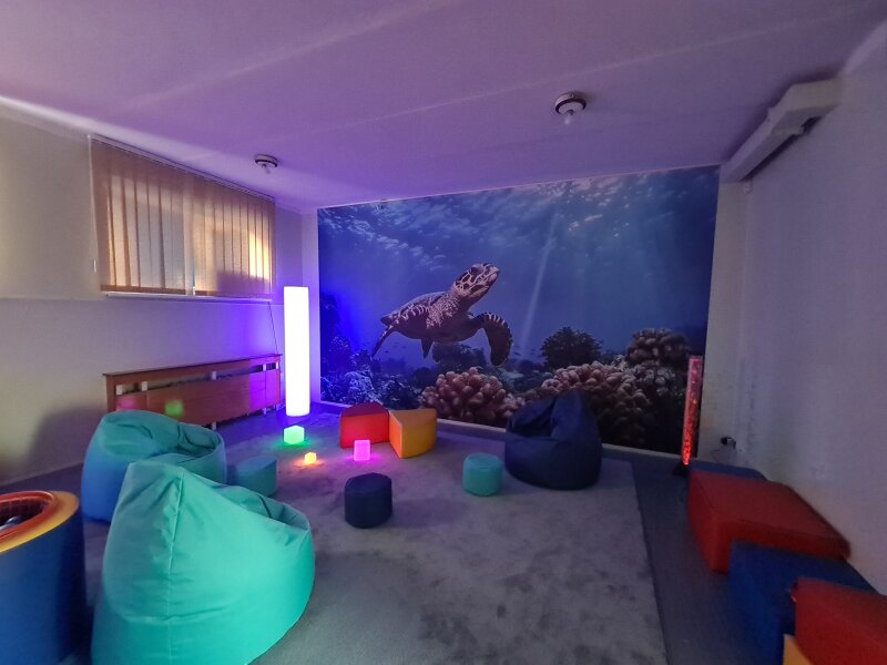 Relaksinis kambarys lopšelyje-darželyje