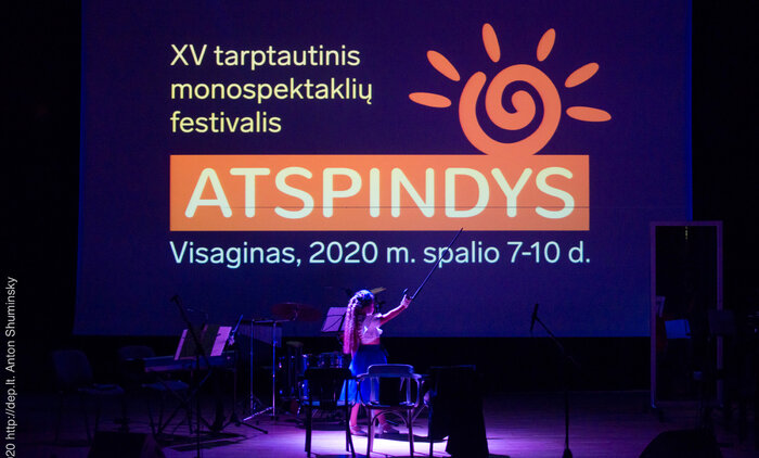 XV tarptautinis monospektaklių festivalis „Atspindys“ (2020 m.)