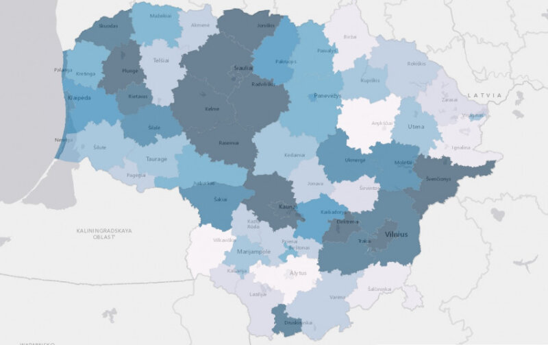 Atnaujinti didelės rizikos savivaldybių nustatymo kriterijai