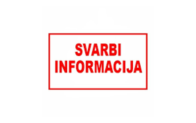 Informacija verslui dėl COVID-19