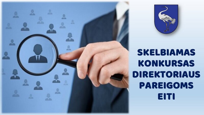 Skelbiamas konkursas Visagino sporto ir rekreacijos centro direktoriaus pareigoms eiti